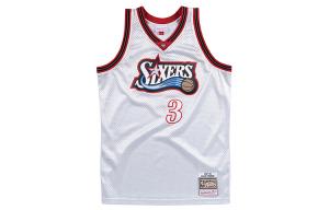 Mitchell Ness Баскетбольная майка мужские silver