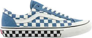 Кроссовки Vans Style 36 SF Checkerboard - Moonlight, синий