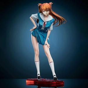 Коллекционная фигурка Good Smile Company (GSC) Asuka Langley New Century Evangelion Asuka Standing Uniform Doll, 21 см