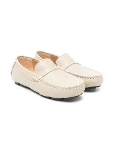 Лоферы с тисненым логотипом BOSS Kidswear, нейтральный