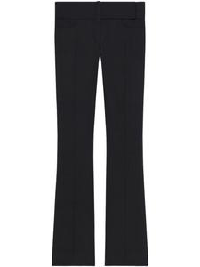 Courrèges брюки bootcut, черный