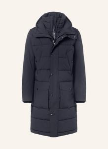 Стеганое пальто crasher fused STRELLSON, темно-синий