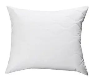 Подушка МАК антиаллергенная 50х70 см - стеганая, плотная, микрофибра, силиконовое волокно MACK