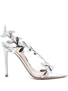 Босоножки Gianvito Rossi 105 мм Flavia, серебристый