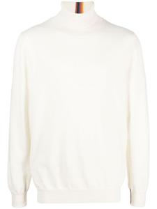 Paul Smith кашемировый джемпер с высоким воротником, белый