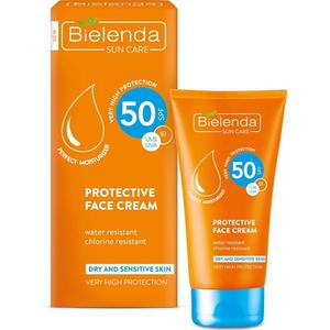 Солнцезащитный крем с высокой степенью защиты SPF 50 50 мл Bielenda
