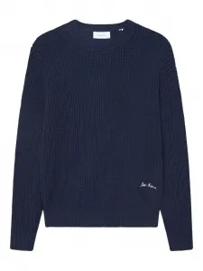 Джемпер Alvin в вафельной вязке Les Deux, синий