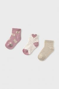 Детские носки 3 пары Mayoral, розовый