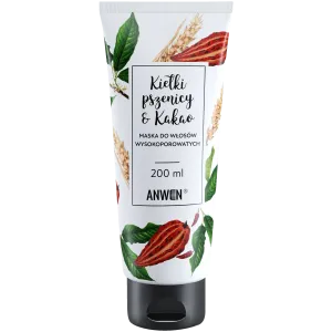 Anwen Kiełki Pszenicy&Kakao маска для волос повышенной пористости, 200 мл