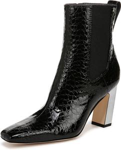 Женские туфли Franco Sarto Flexa Bliss, Black Cracked Leather