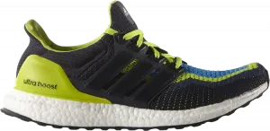 Кроссовки Adidas UltraBoost 2.0 'Solar Slime', черный