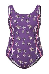 Купальный бралетт Ulla Popken, Dark purple