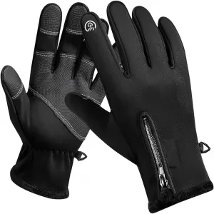 Мужские мотоциклетные перчатки, дышащие, с теплой флисовой подкладкой, водонепроницаемые, для мужчин и женщин, для мотокросса, 2XL