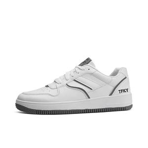 Низкие кроссовки для скейтборда Unisex TFKY, белые