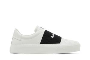 Кроссовки Givenchy Wmns City Court Webbing White Black, белый