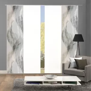 Домашние идеи интерьера Шторка-панель TORRE с панельной кареткой, 1 шт., цифровая печать Home Wohnideen, Stein