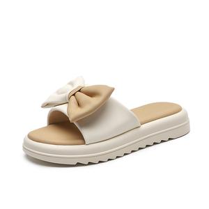 VAEL Женские слайдеры желто-бежево-коричневые, цвет Beige Brown