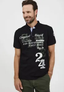 Футболка-Поло fqragnar Fq1924, Black Beauty