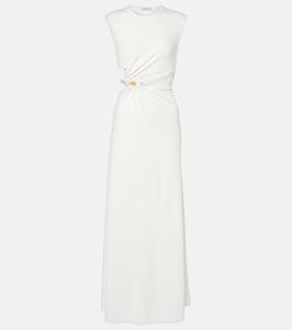 Платье макси Concave Stone Christopher Esber, белый