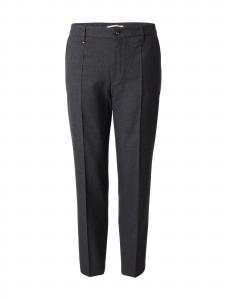 BOSS Брюки с плиссировкой 'C-Perin-242' в цвете антрацит