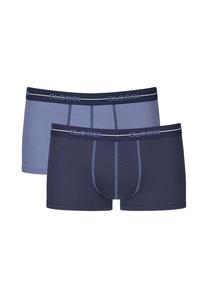 Мужской комплект Hipster, набор из 2 шт — коробка Start Hipster C2P, шорты-боксеры, хлопок Sloggi, цвет Dunkelblau/blau