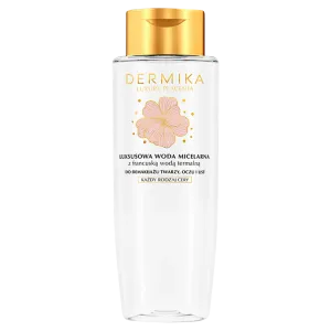 Dermika Luxury Placenta роскошная мицеллярная вода для снятия макияжа с лица, 400 мл