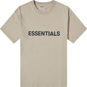 Футболка Fear of God Essentials T-Shirt 'Moss', загар
