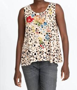 Josephine Velvet Swing Майка в цвете Multi Johnny Was