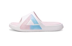 PEAK Сандалии-слайдеры Tai Ji1.0 Quiet Slip, устойчивые к истиранию, унисекс, цвета слоновой кости и розового цвета