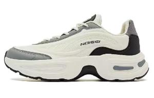 Кроссовки женские Lifestyle с низким верхом, цвет слоновой кости/антрацит Qiaodan, цвет Ivory/anthracite