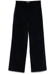 Вельветовые брюки Maison Kitsuné, синий