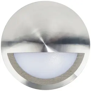 Светодиодный уличный настенный светильник NAVA с LED-модулем, 1 шт., теплый белый Havit Lighting, Edelstahlfarben