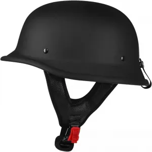 Мотоциклетный шлем в стиле ретро, ​​немецкий полушлем, шлем для скутера, круизер, реактивный шлем, защитный шлем, сертифицированный по стандарту ECE, полушлем-накладка, открытый шлем для мужчин и женщин HaiBing, 11