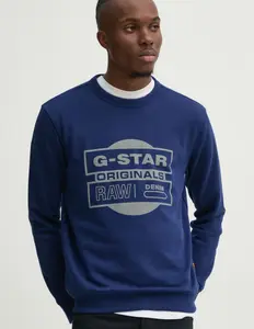 Толстовка G-Star Raw, темно-синий