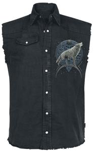 Жилет Spiral Celtic Wolf, черный