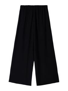 Широкие брюки Bershka, черный