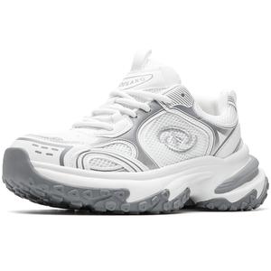 MVA Износостойкие, дышащие, ударопрочные, легкие, низкие, массивные кроссовки унисекс, белые, серебристо-бежевые