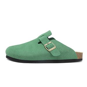 VAEL Резиновые подошвы устойчивые к запаху износостойкие противоскользящие антибактериальные закрытые тапочки унисекс травянисто-зеленые, цвет Grass Green