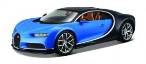 BBurago, Bugatti Chiron 1:18 синий BBURAGO