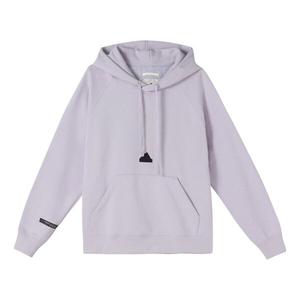 Толстовка Men's adidas New Fl Solid Color Logo Printing Purple, фиолетовый