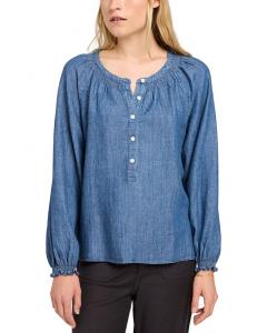 Фаерти Одетт Топ из льняной смеси Faherty, мультиколор