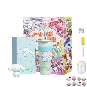 Sanrio Термокружка My Melody Hangyodon Hello Kitty с милым мультяшным принтом, синяя, 700 мл/1200 мл