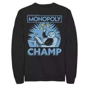 Мужской свитшот Monopoly Champ Money Toss Licensed Character