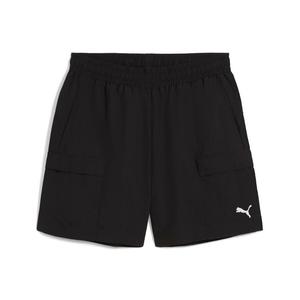 Шорты Puma WARDROBE ESS Relaxed Cargo Shorts 6 WV, черный