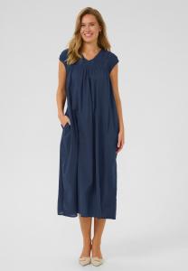 Повседневное платье KATHUA Kaffe, темно-синий