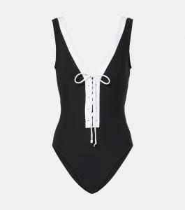 Деми-купальник Karla Colletto, Black White