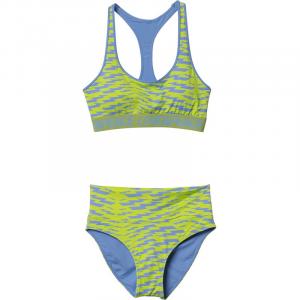 Бикини-Борцовка, бикини Фиона Молния Delicatelove, цвет lime punch
