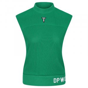 Майка-алкоголичка осень женская EUROPEAN TOUR, зеленый