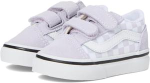 Кроссовки Vans Kids Old Skool V, цвет Color Theory Checkerboard Lilac Mist