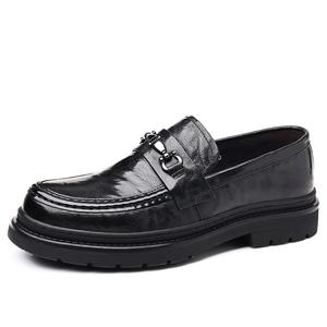 SHUPATE Повседневные кожаные туфли мужские низкие, черные/коричневые